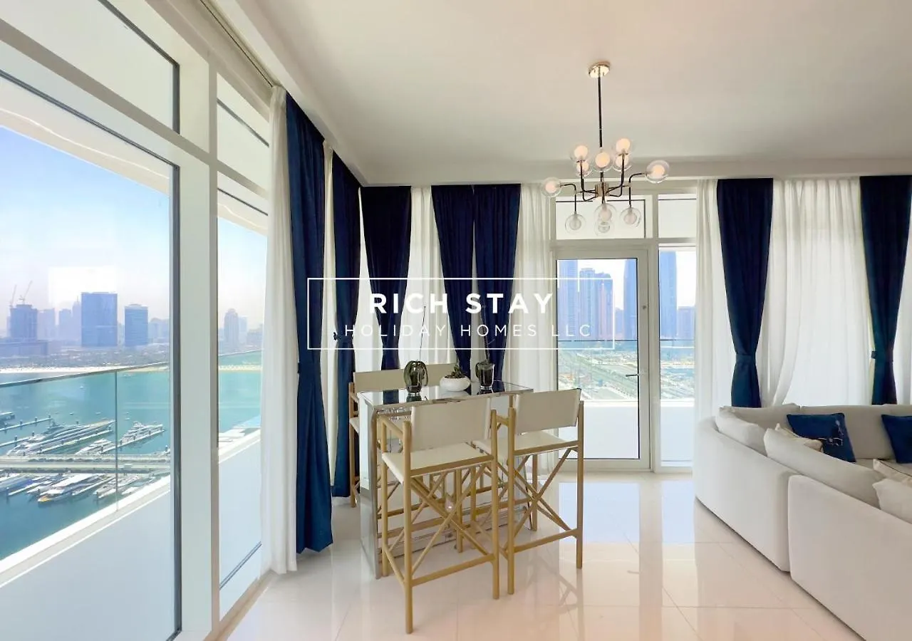 Apartament Sunrise Bay 3Br Emaar Beachfront Dubai Harbour By Rich Stay Zjednoczone Emiraty Arabskie