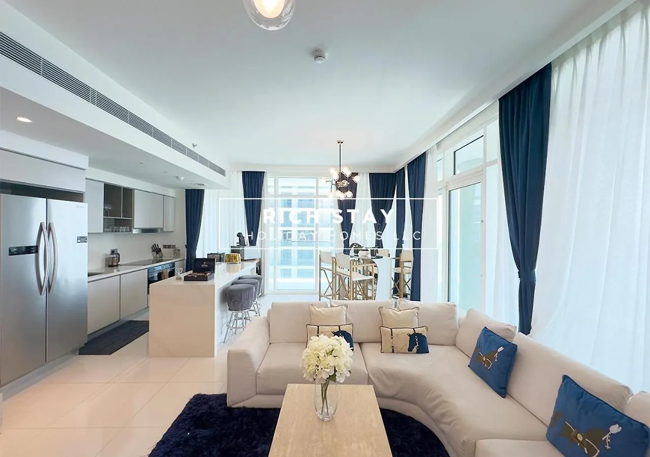 Apartament Sunrise Bay 3Br Emaar Beachfront Dubai Harbour By Rich Stay Zjednoczone Emiraty Arabskie